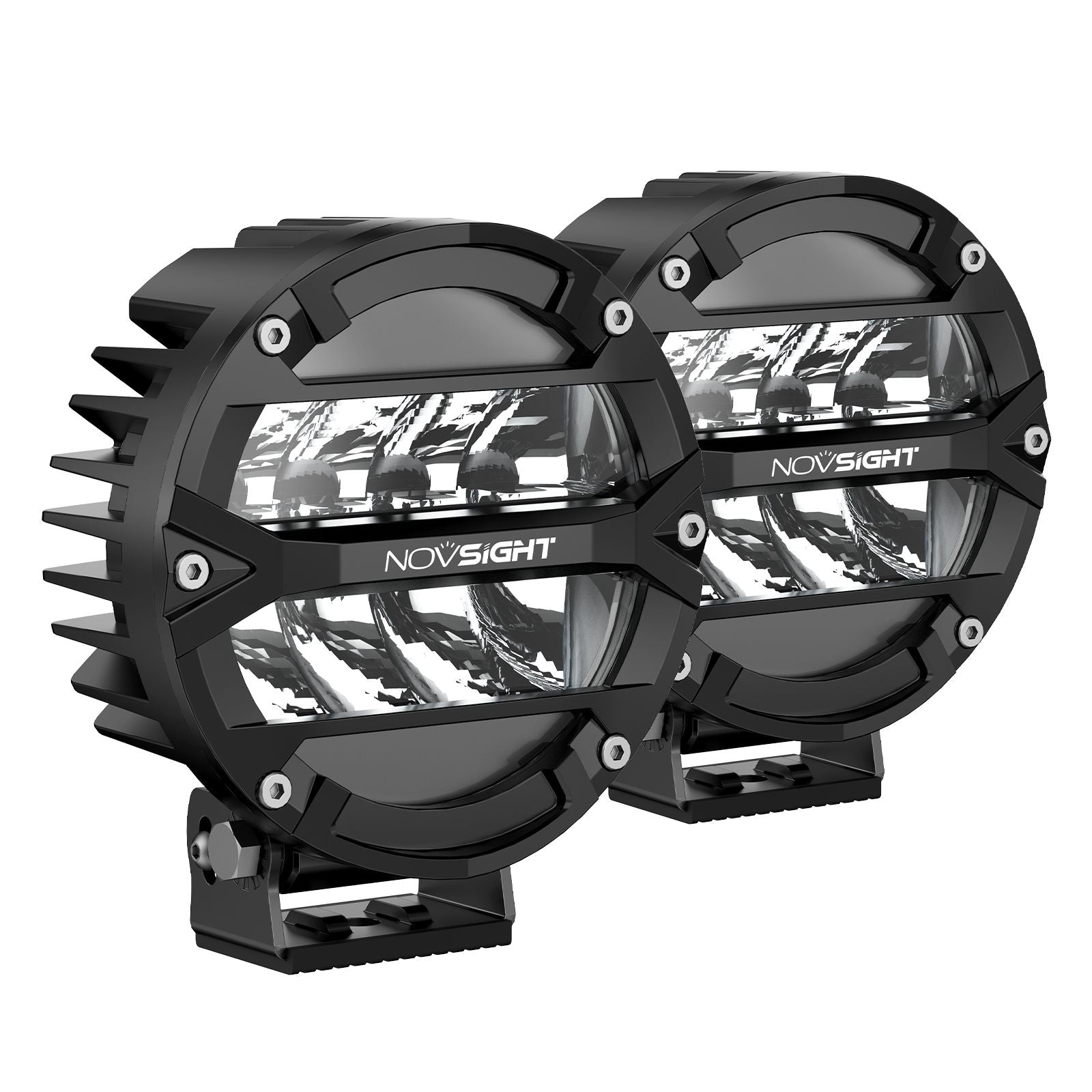 Rock Series | 5-inch LED Pod Round Lights Driving Lights - NOVSIGHT