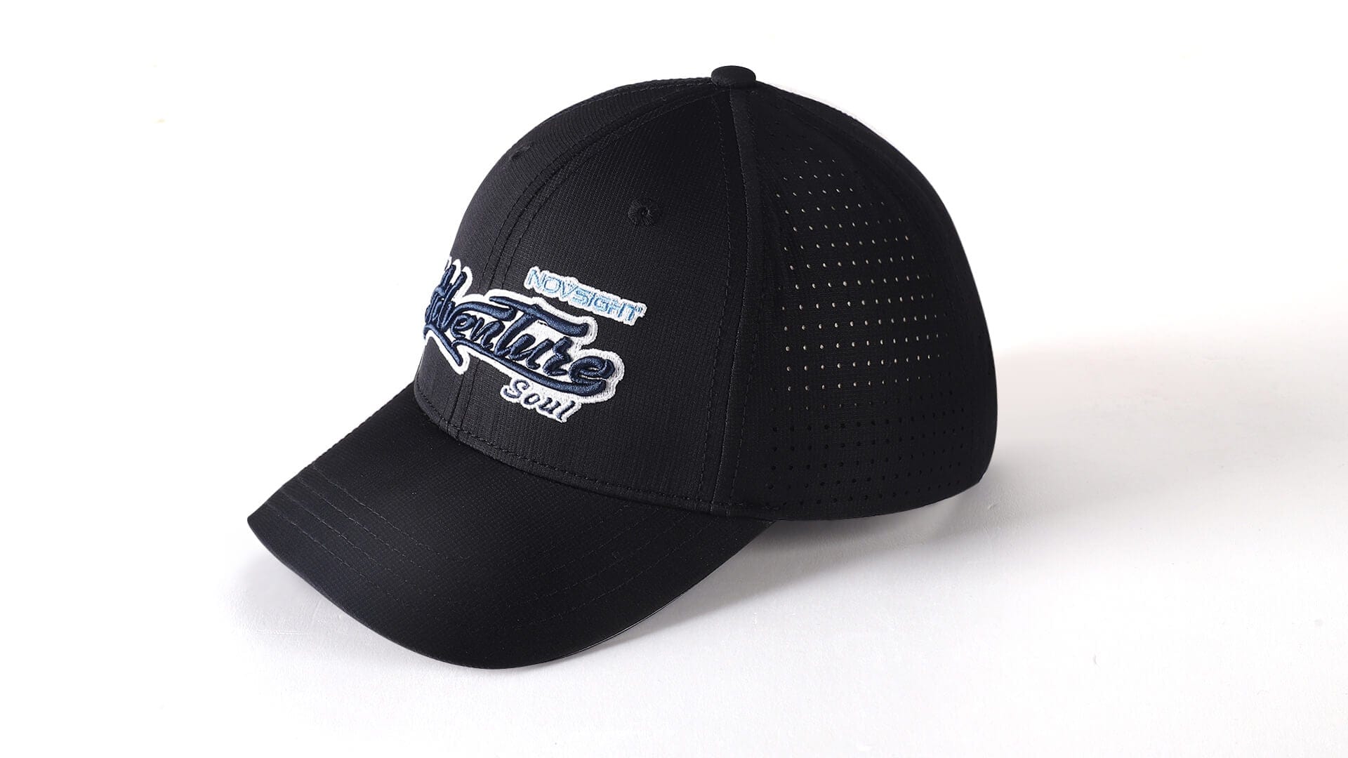 Novsight 3D Embroidered Baseball Cap for Men Women - Breathable Mesh Side, Adjustable Fit，Grey - NOVSIGHT