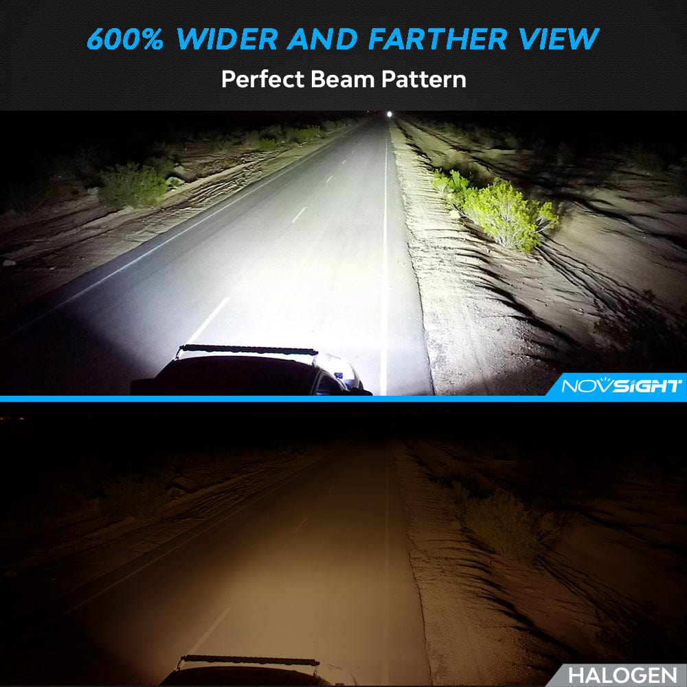 N62 Ultra Series Wireless | 9005 HB3 LED Bulbs Automotive Specific Chipsets 100W 22000LM 6500K White | 2 Bulbs - NOVSIGHT