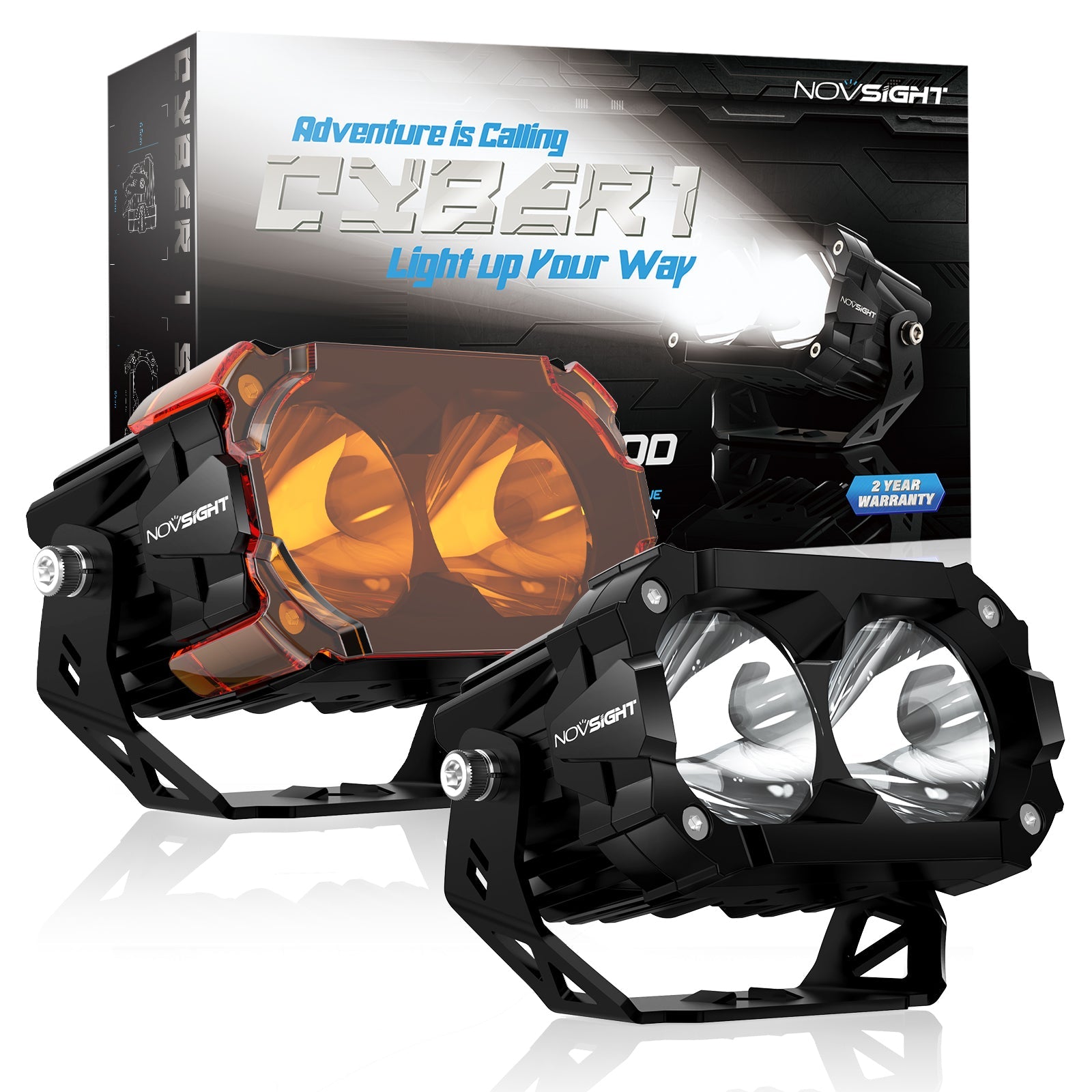 Novsight LED Pod Light Off Road Light LED Pod light Amber Pod Novsight LED Pod Light Off Road Light LED Pod light Amber Pod