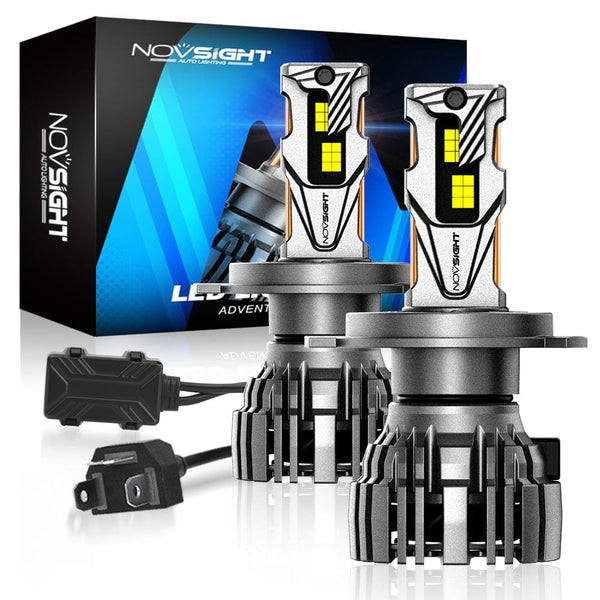 N67 Pro Series | H4 H7 H11 9005 9006 9007 LED Bulb Intelligent Cooling System 140W 30000LM 6500K | 2 Bulbs