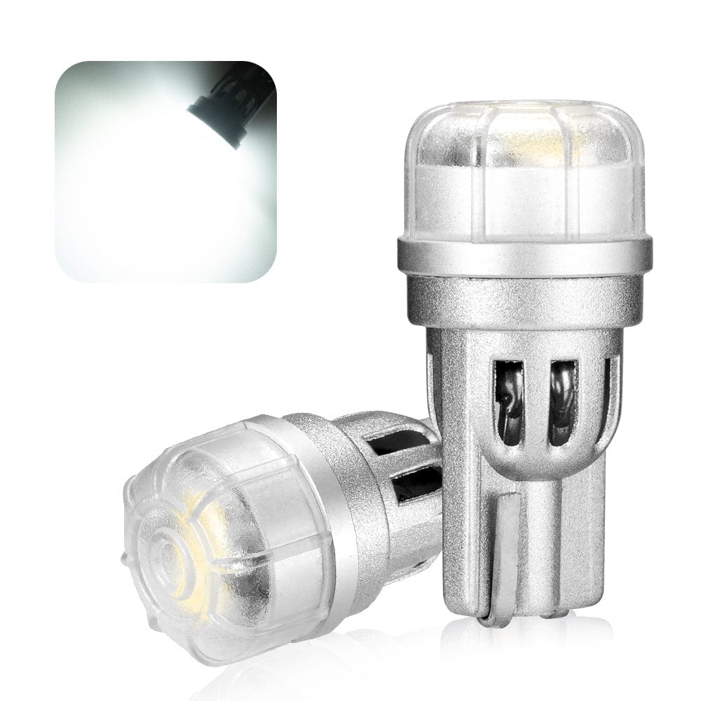 T10W 158 161 168 194 W5W LED Bulbs White License Plate Light Front Parking Light Front Side Marker Light - NOVSIGHT